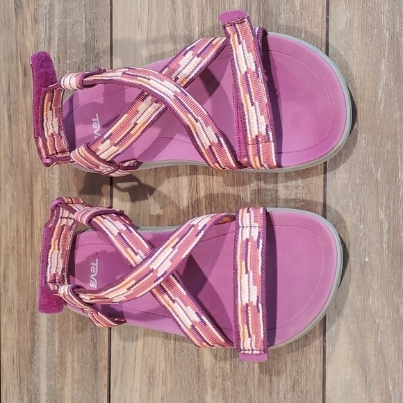 Teva Women Hurricane Strappy hook&loop Sandals shoes outdoor hiking - Picture 3 of 10